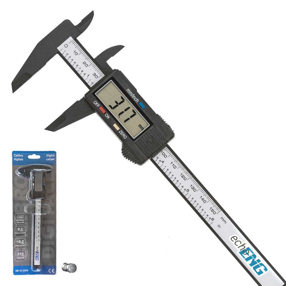 Calibro digitale echoENG con confezione